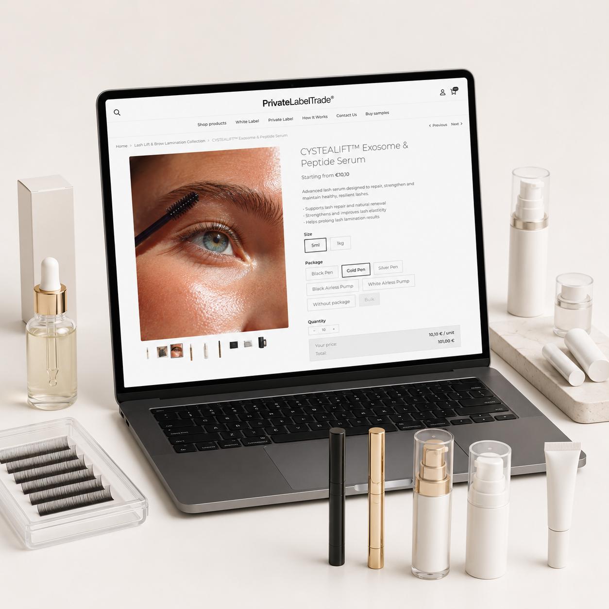 Unbranded Lash & Brow Products: A Flexible Option for Salons and Distributors