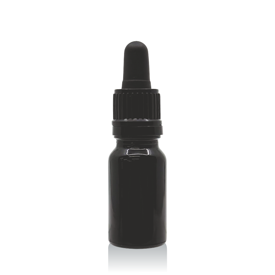 Black Dropper Black Bottle