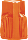 Orange Plastic Cap