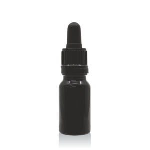 BLACK DROPPER BOTTLE 10ML