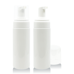 GLOSSY WHITE FOAM BOTTLE 150ML